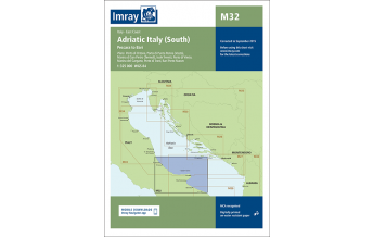 Seekarten Italien Imray Seekarte M32 - Adriatic Italy (South) 1:325.000 Imray, Laurie, Norie & Wilson Ltd.