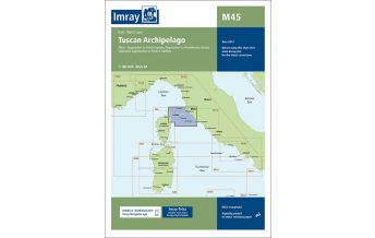 Nautical Charts Italy Imray Seekarte M45, Tuscan Archipelago - Elba 1:180.000 Imray, Laurie, Norie & Wilson Ltd.
