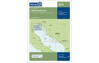Nautical Charts Italy Imray Seekarte Italien - M34 Golfo di Venezia 1:220.000 Imray, Laurie, Norie & Wilson Ltd.