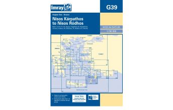 Nautical Charts Imray Seekarte G39 - Nisos Karpathos to Nisos Rhodos 1:190.000 Imray, Laurie, Norie & Wilson Ltd.