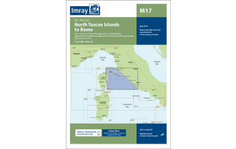 Nautical Charts Italy Imray Seekarte M17 - North Tuscan Islands to Rome 1:325 000 Imray, Laurie, Norie & Wilson Ltd.