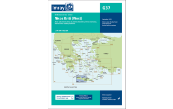 Nautical Charts Greece Imray Seekarte Griechenland - G37 Nisos Kriti (West) / Kreta West 1:190.000 Imray, Laurie, Norie & Wilson Ltd.