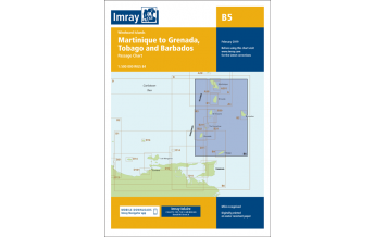 Seekarten Imray Seekarte B5 - Martinique to Tobago and Barbados Passage Chart 1:500.000 Imray, Laurie, Norie & Wilson Ltd.