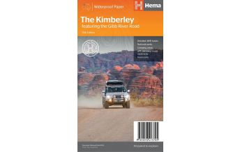 Road Maps Hema Maps Road Map - Kimberley (Gibb River Road) 1:1.000.000 Hema Maps