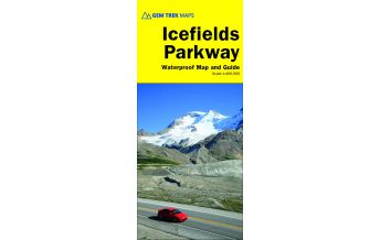 Straßenkarten Nord- und Mittelamerika Best of the Icefields Parkway 1:400.000 Gem Trek Publishing