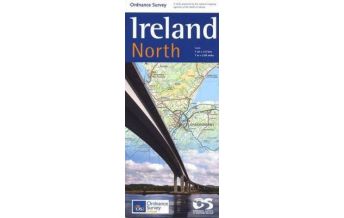 Road Maps Ireland OS Road Map Ireland North 1:250.000 Ordnance Survey UK