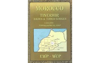 Wanderkarten Marokko Morocco Tinerhir EWP