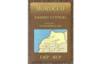 Wanderkarten Asien Morocco Sarhro Central 1:160.000 EWP