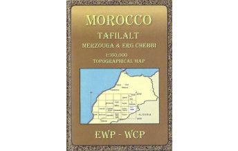 Wanderkarten Marokko Morocco - Tafilalt 1:160.000 EWP