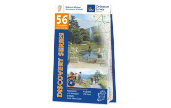 Wanderkarten Irland OSi Discovery Map 56, Wicklow, Dublin, Kildare 1:50.000 Ordnance Survey UK