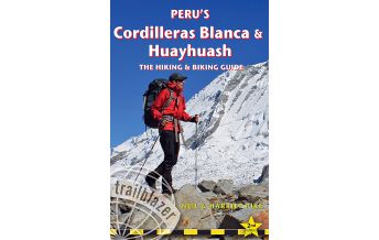 Mountainbike-Touren - Mountainbikekarten Peru's Cordilleras Blanca & Huayhuash Trailblazer Publications