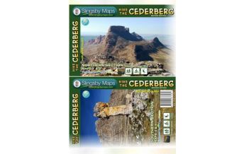 Wanderkarten Südafrika Slingsby Hiking Map Südafrika - Hike the Cederberg 1:40.000 Slingsby 