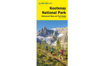 Hiking Maps Canada Gem Trek Map 3, Kootenay National Park 1:100.000 Gem Trek Publishing