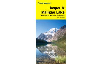 Wanderkarten Kanada Gem Trek Map 1, Jasper & Maligne Lake 1:100.000 Gem Trek Publishing