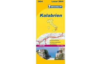 Straßenkarten Italien Michelin Regionalkarte 364 Italien, Kalabrien 1:200.000 Michelin