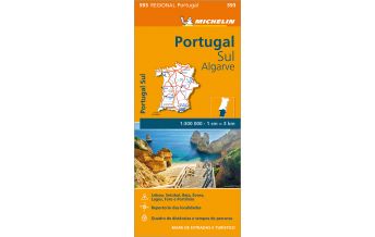 Straßenkarten Michelin Portugal Süd Michelin