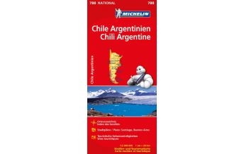 Straßenkarten Michelin Chile Argentinien Michelin