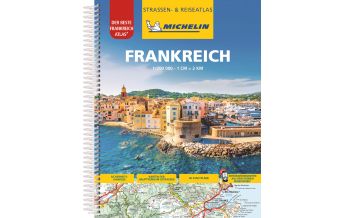 Road & Street Atlases Michelin Straßenatlas Frankreich mit Spiralbindung Michelin