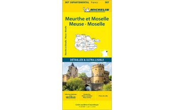 Straßenkarten Michelin Straßenkarte Local 307 Frankreich, Lothringen 1:150.000 Michelin