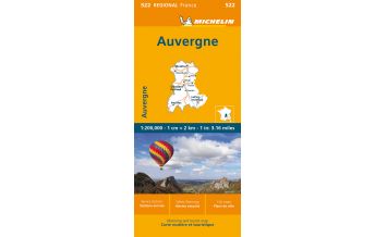 Road Maps France Michelin Auvergne-Limousin Michelin