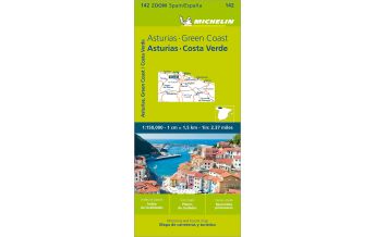 Road Maps Spain Michelin Asturias, Costa Verde Michelin