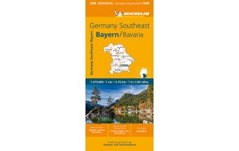Straßenkarten Deutschland Michelin Bayern Michelin