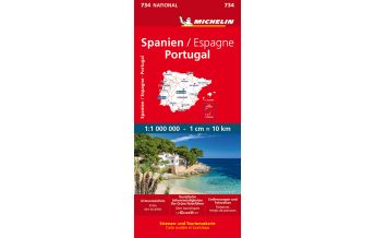 Road Maps Spain Michelin Spanien / Portugal Michelin