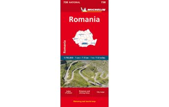 Road Maps Michelin Rumänien Michelin
