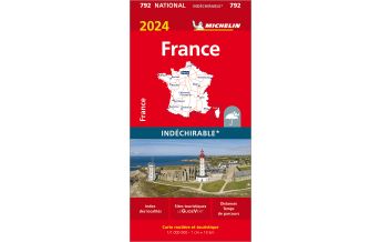 Road Maps France Michelin Frankreich 2023 (widerstandsfähig) Michelin