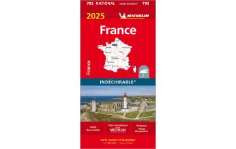 Road Maps France Michelin Frankreich 2025 (widerstandsfähig) Michelin