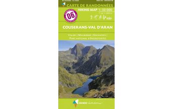 Hiking Maps Spain Carte de Randonnées 6 Pyrenäen, Couserans, Val d'Aran 1:50.000 Rando Editions