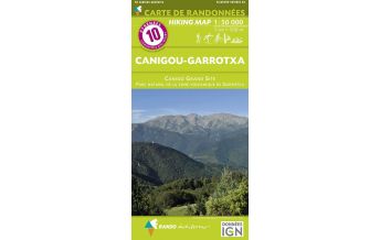 Wanderkarten Spanien Carte de Randonnees 10 Pyrenäen - Canigou- Fenouilledes-Conflent-Vallespir 1:50.000 Rando Editions