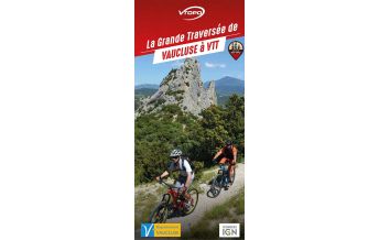 Mountainbike-Touren - Mountainbikekarten VTopo MTB-Karte La Grande Traversée de Vaucluse à VTT Vtopo 