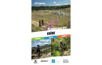 Mountainbike Touring / Mountainbike Maps VTopo MTB-Guide Drôme Vtopo