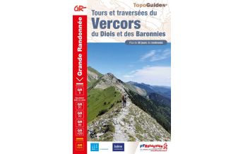 Long Distance Hiking FFRP Topo Guide 904, Tour et traversées du Vercors FFRP