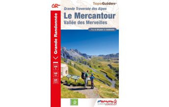 Long Distance Hiking FFRP Topo Guide 507, Le Mercantour - Vallée des Merveilles FFRP