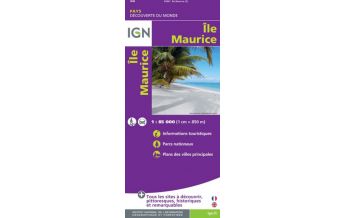 Road Maps IGN Pays - Decouverte du Monde - Ile Maurice / Mauritius 1:85.000 IGN