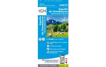 Wanderkarten Frankreich IGN Carte 3538 ET, Aiguille de Chambeyron 1:25.000 IGN