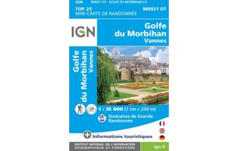 Golfe du Morbihan 1:25.000 IGN