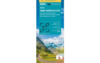 Road Maps Germany IGN Découverte des Chemins 024, Route des Grandes Alpes 1:220.000 IGN