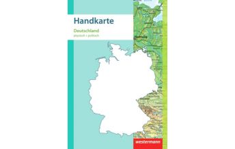 Schulhandkarten Handkarte Deutschland physisch + politisch 1:2.000.000 Westermann Schulbuchverlag GmbH.