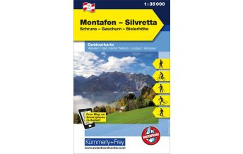 Hiking Maps Vorarlberg Montafon Hallwag Kümmerly+Frey AG