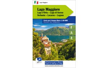 Hiking Maps Italy Lago Maggiore Nr. 08 Outdoorkarte Italien 1:50 000 Hallwag Kümmerly+Frey AG