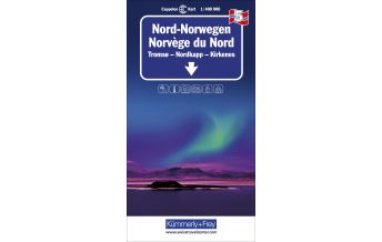 Road Maps Scandinavia Nord-Norwegen Nr. 05 Regionalkarte Norwegen 1:400 000 Hallwag Kümmerly+Frey AG