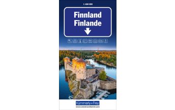 Road Maps Scandinavia Finnland Strassenkarte 1:650 000 Hallwag Kümmerly+Frey AG