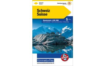 Hiking Maps Switzerland Schweiz Hallwag Kümmerly+Frey AG