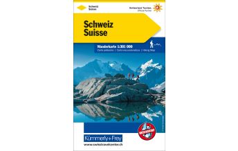 Wanderkarten Schweiz & FL Schweiz Hallwag Kümmerly+Frey AG