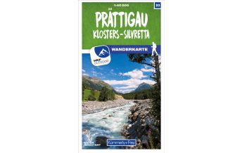 Hiking Maps Switzerland Prättigau 23 Wanderkarte 1:40 000 matt laminiert Hallwag Kümmerly+Frey AG