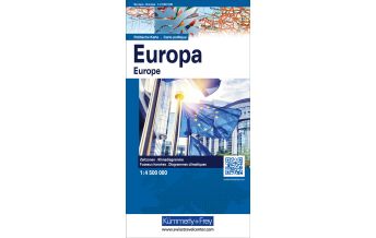 Road Maps Europa politisch Hallwag Kümmerly+Frey AG
