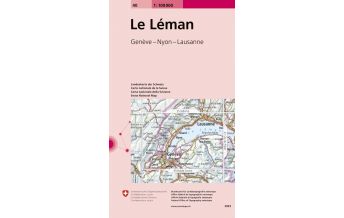 Hiking Maps Switzerland 40 Le Léman Bundesamt für Landestopographie